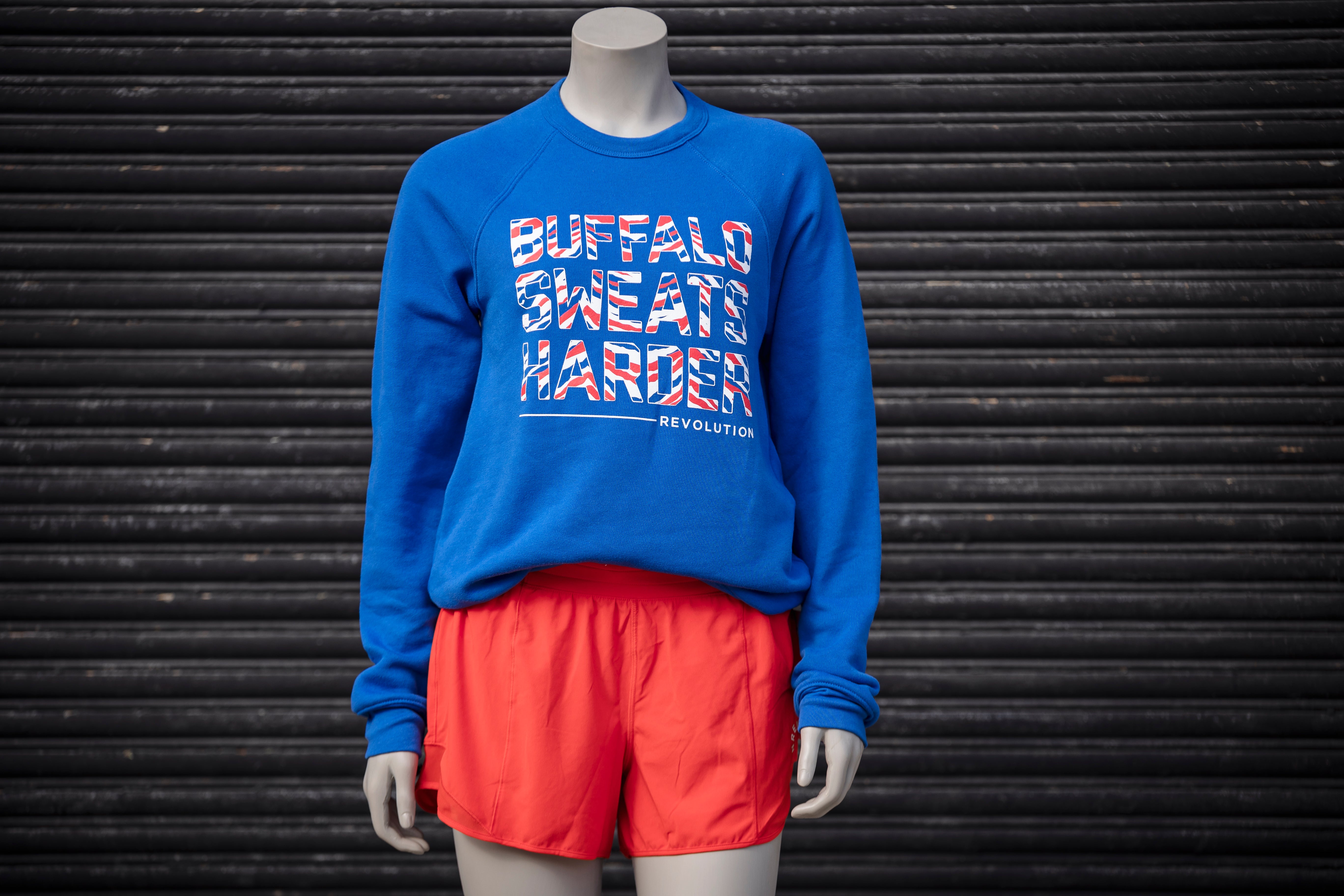 Buffalo Sweats Harder™ Game Day Crewneck