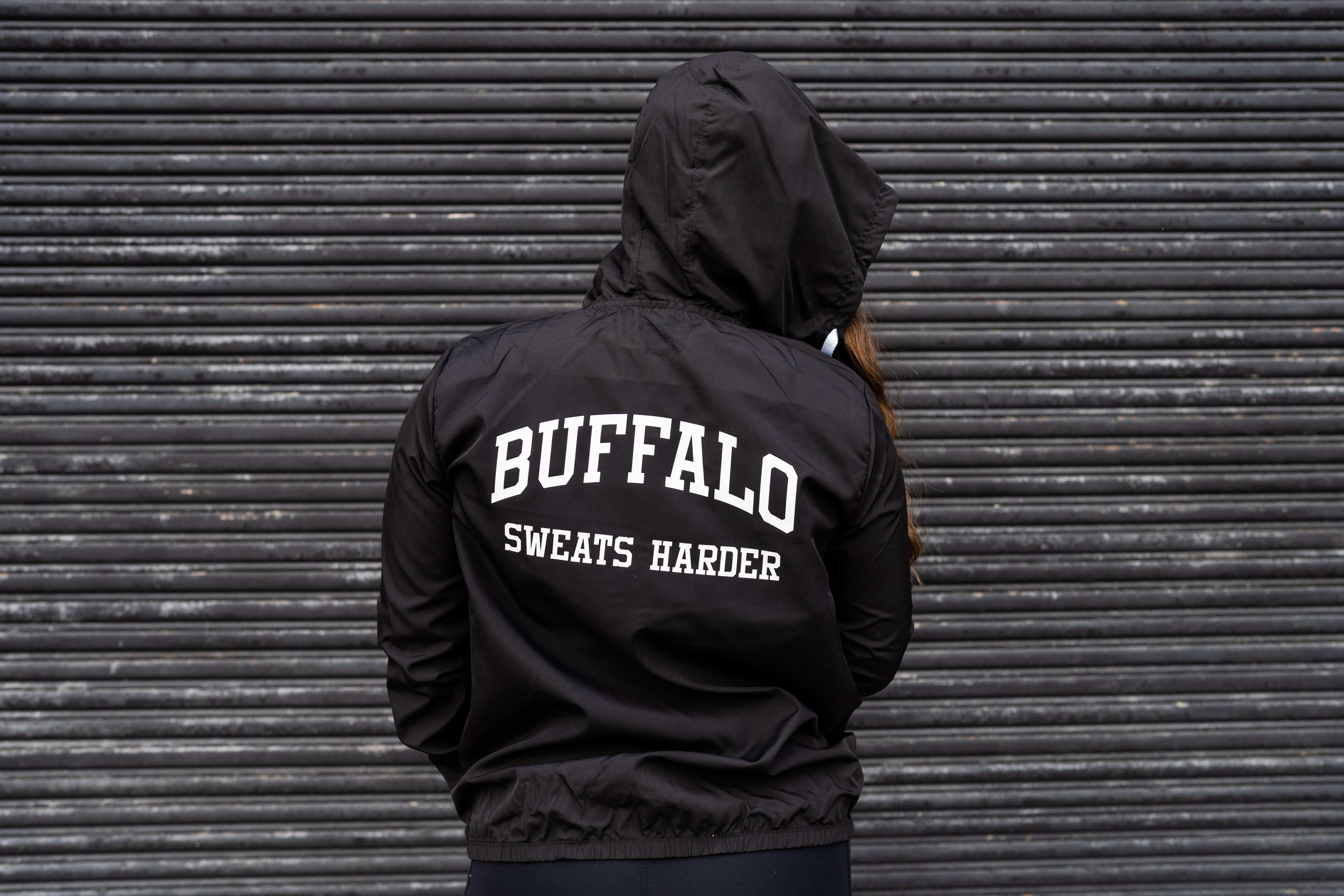 Buffalo Sweats Harder™ Champion Windbreaker